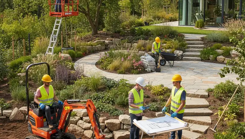 Landscape design services in Brandon, FL for Florida-friendly outdoor spaces and drainage planning