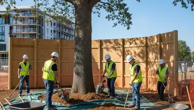 Root protection service in Brandon, FL for tree roots and soil health