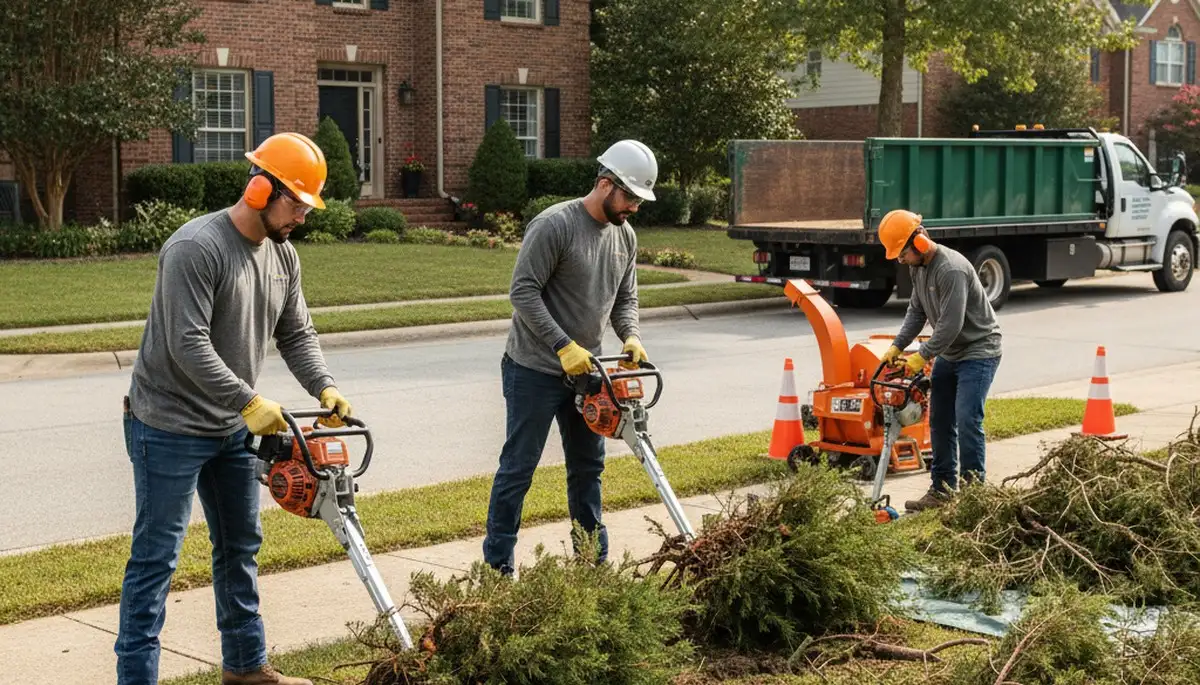 Shrub removal service in Brandon, FL by Arbor Tree Care for safe, efficient yard cleanup