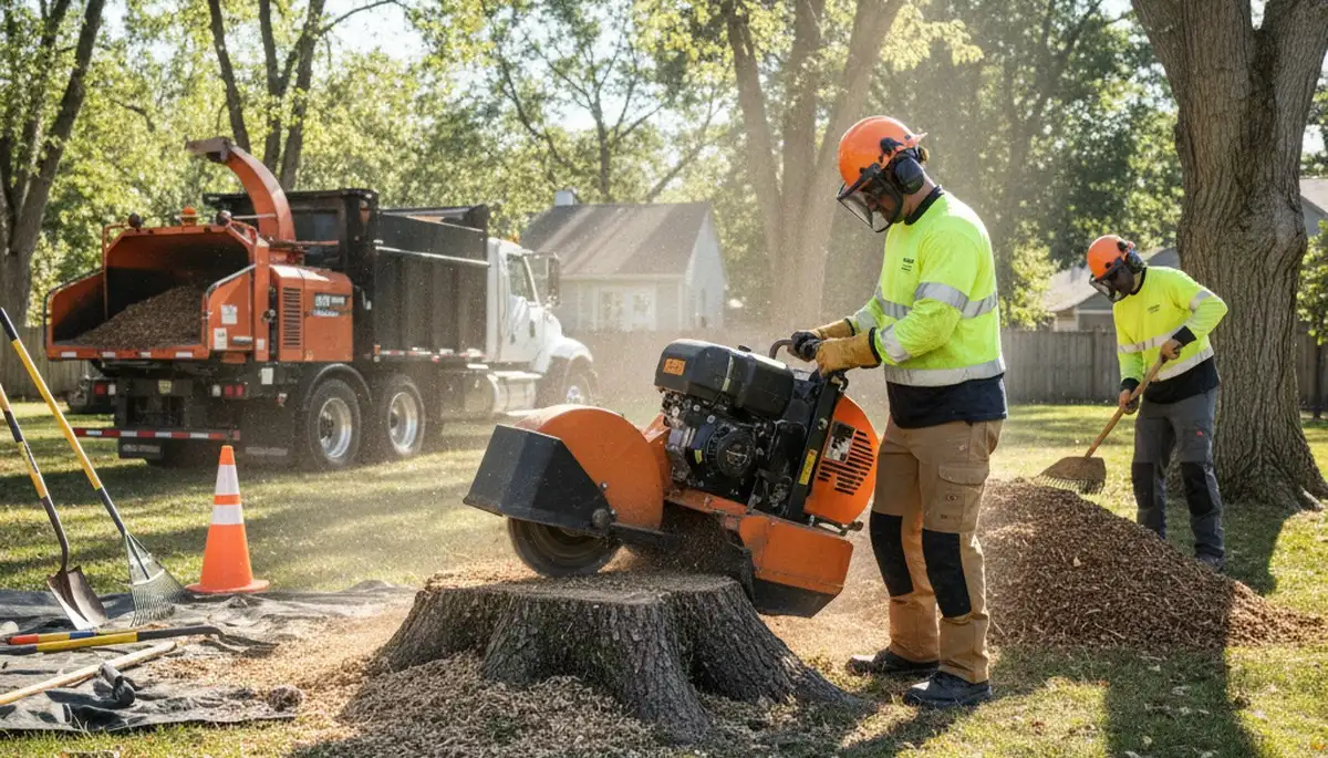 Brandon, FL stump removal by Tree Service Brandon FL for safe, thorough yard cleanup