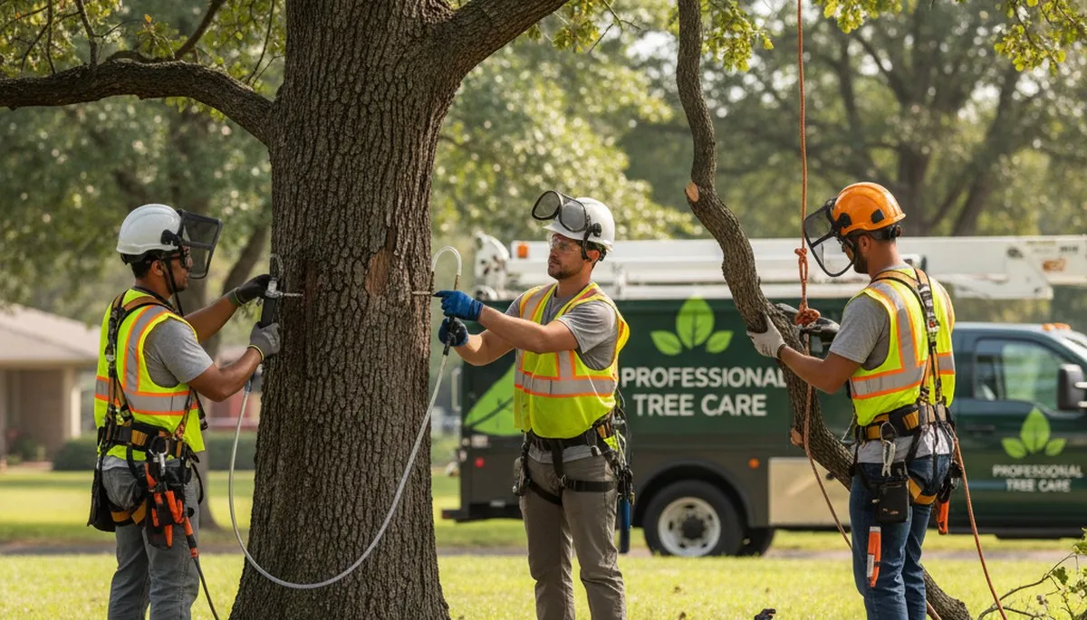 Arbor Tree Care treating tree disease in Brandon, FL to protect trees from fungus and root rot