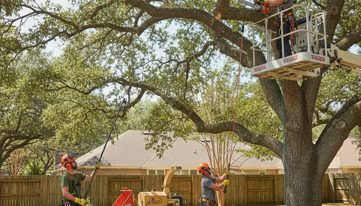 Brandon, FL arborist pruning trees to improve health and reduce safety risks