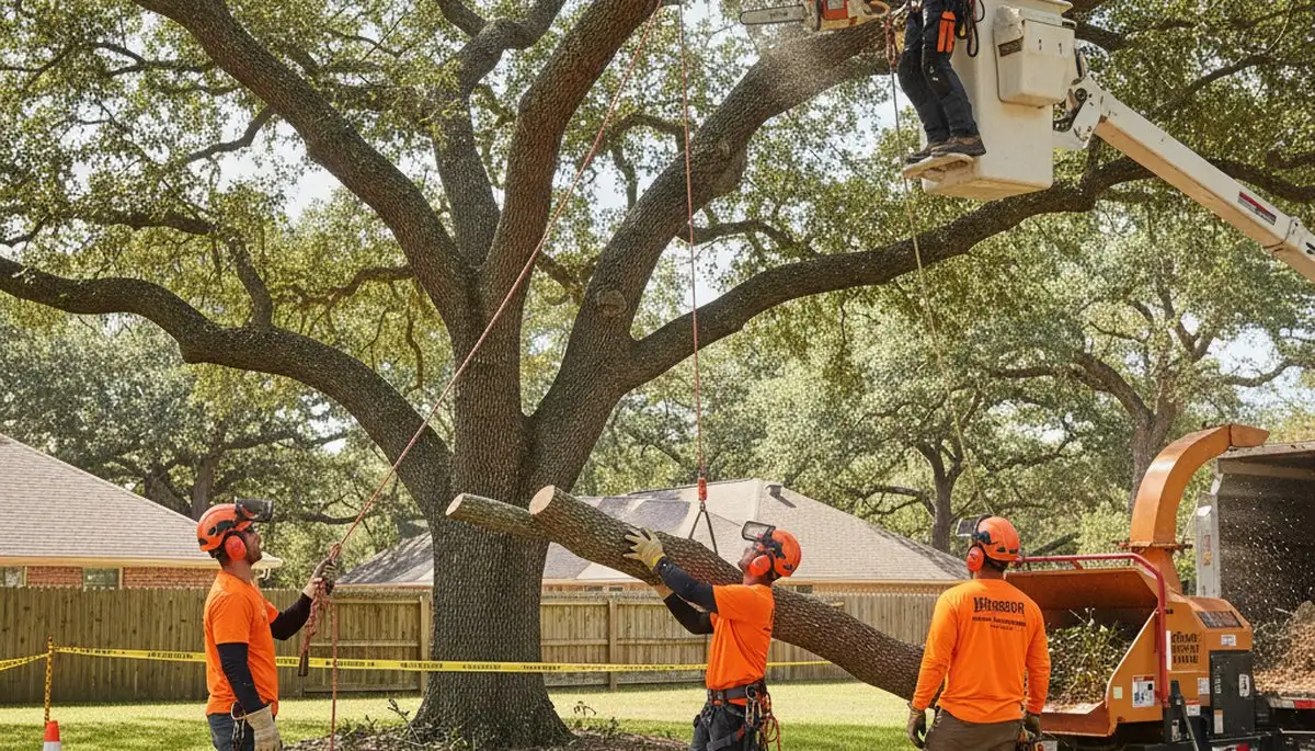 Brandon, FL arborist pruning trees to improve health and reduce safety risks